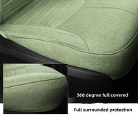 Flax Linen Seat Covers for Range Rover 2000