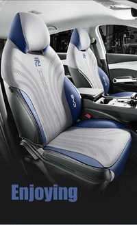 Half-Cover Suede Leather Seat Cushion Pads for BYD Atto 3 / Yuan Plus