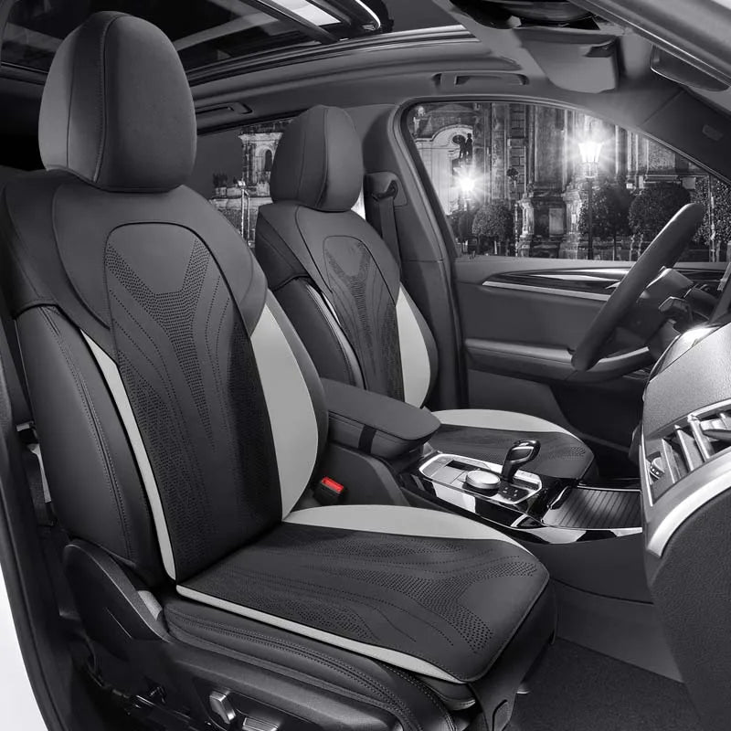 Half-Cover Suede Seat Cushion Pads for BMW X3
