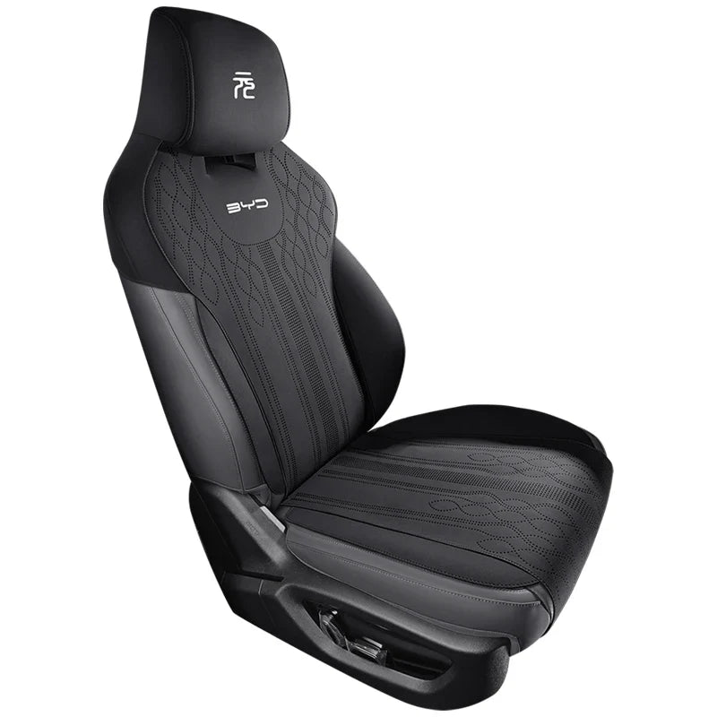Half-Cover Suede Leather Seat Cushion Pads for BYD Yuan UP