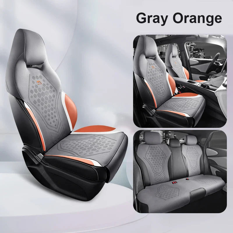 Half-Cover Suede Seat Cushion Pads for BYD Dolphin