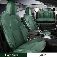 Suede Seat Covers for Tesla Model Y