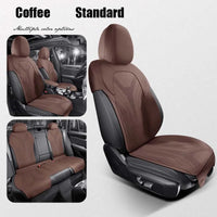 Half-Cover Suede Seat Cushion Pads for BMW 5 Series