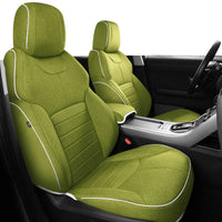 Flax Linen Seat Covers for Range Rover 2000