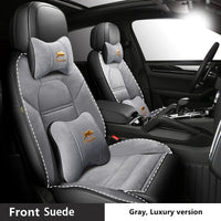 Suede Leather Seat Covers for Audi Q7 (7‑Seater)