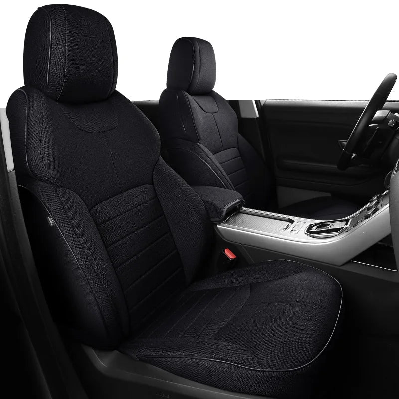Flax Linen Seat Covers for Range Rover 2000
