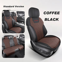 Half Cover Suede Car Seat Cushion Pads for Hongqi HS5