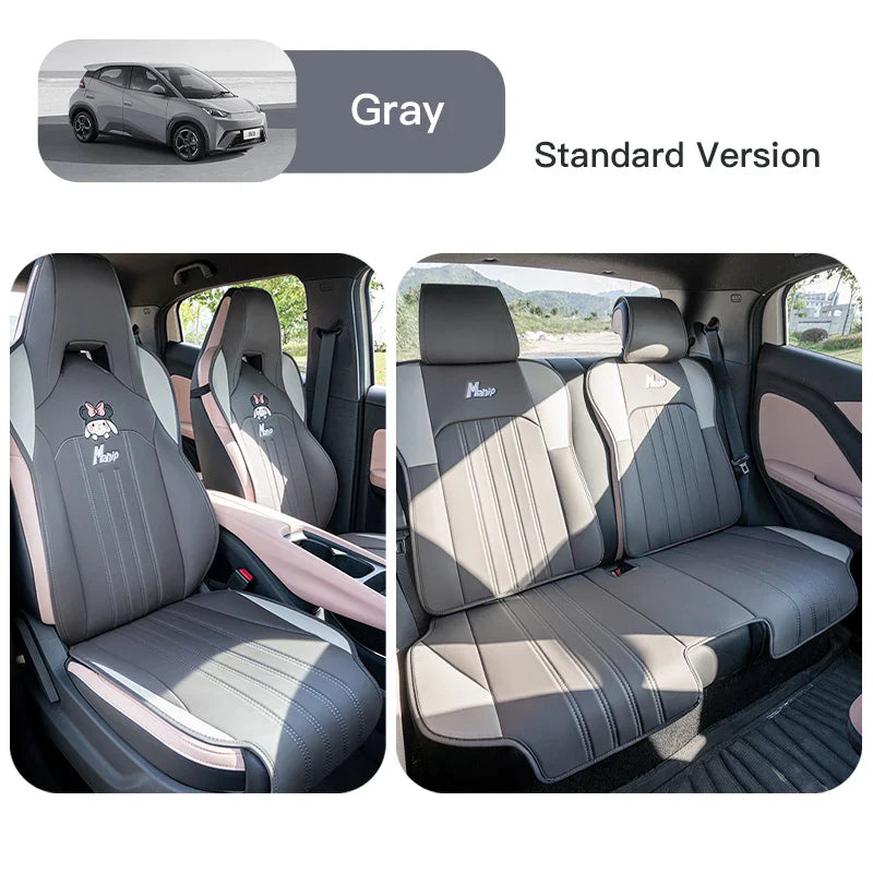Half-Cover Leather Seat Cushion Pads for BYD Seagull
