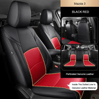 Leather Seat Covers for Mazda 3