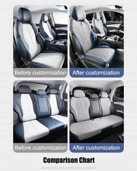 Half-Cover Suede Leather Seat Cushion Pads for BYD Atto 3 / Yuan Plus
