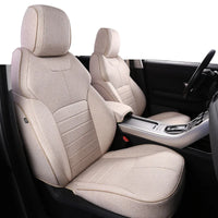 Flax Linen Seat Covers for Range Rover 2000