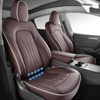 Ventilated Cooling Seat Cushion with 10 Fans for Tesla Model Y - Full Surround