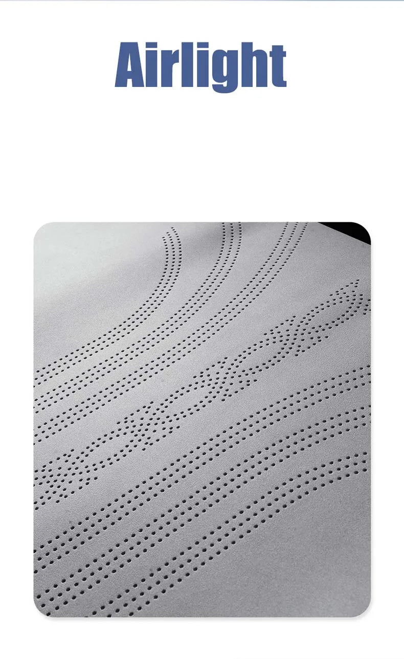 Half-Cover Suede Leather Seat Cushion Pads for BYD Atto 3 / Yuan Plus