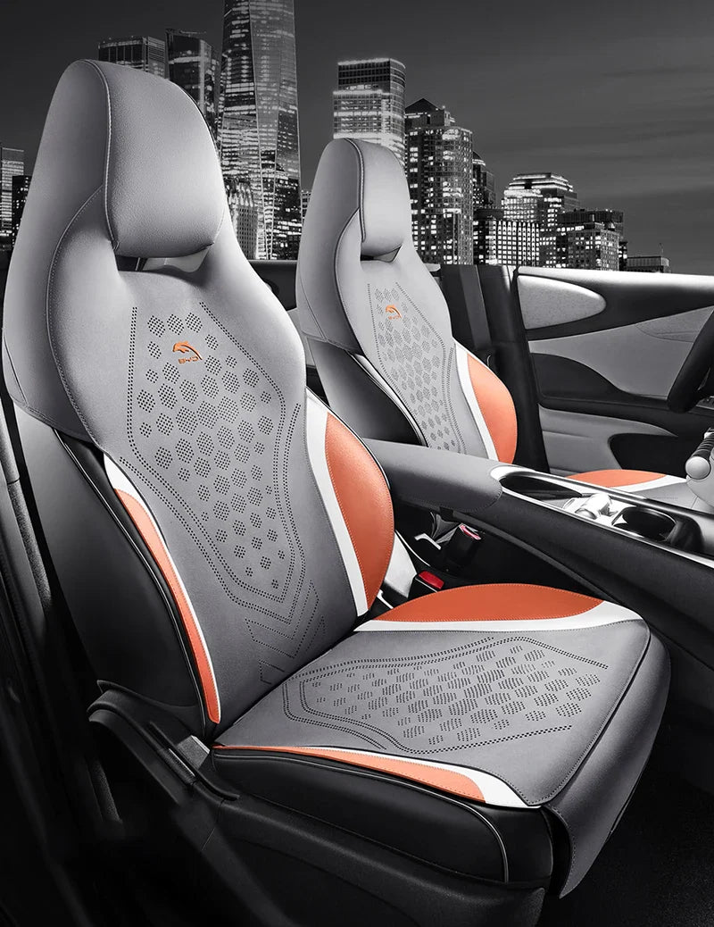 Half-Cover Suede Seat Cushion Pads for BYD Dolphin