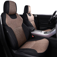 Flax Linen Seat Covers for Range Rover 2000