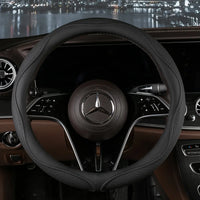 38 cm Universal Leather Steering Wheel Cover – Fashion Style