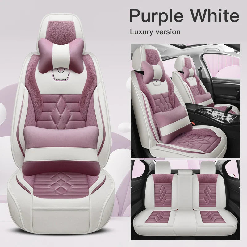 Durable Pink Seat Covers for Winter – SUV Sedan