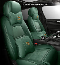 Suede Leather Seat Covers for Audi Q7 (7‑Seater)