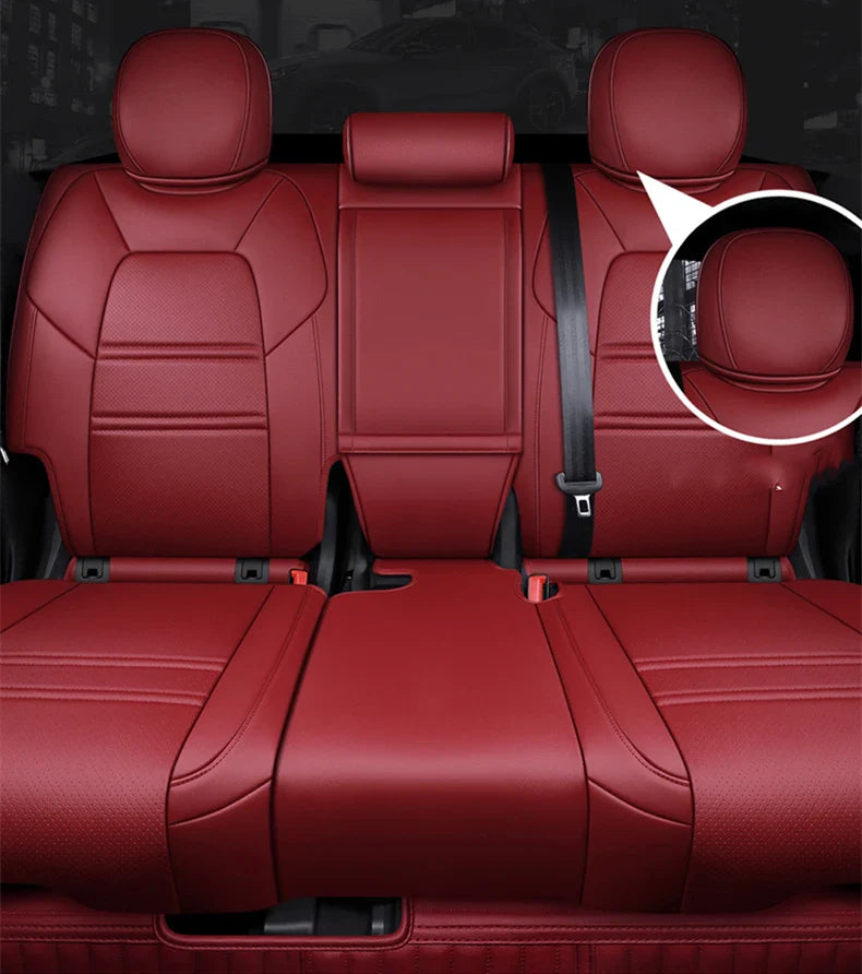 Leather Seat Covers for Porsche Cayenne EV