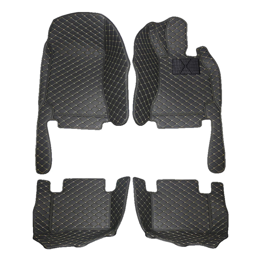 Matrevol tailored leather floor mat set